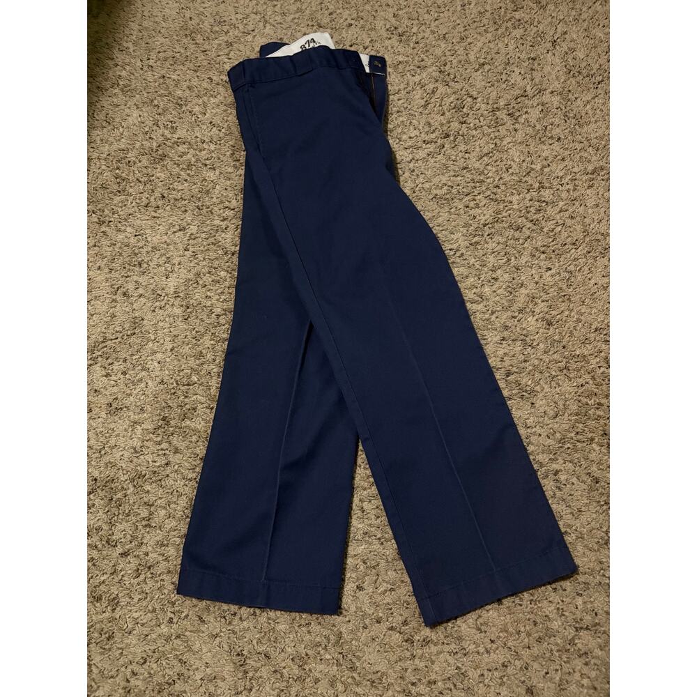Dickies 874 Original Fit Work Pants – Navy Blue | Size 18 x 41 | Great Condition